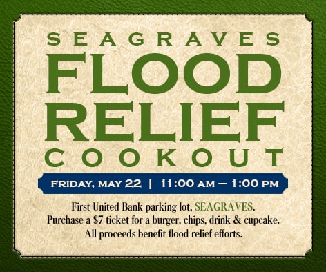 Seagraves Flood Relief Cookout