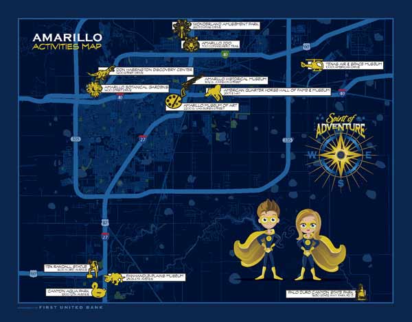 Amarillo Map