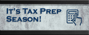 It's Tax Prep Season