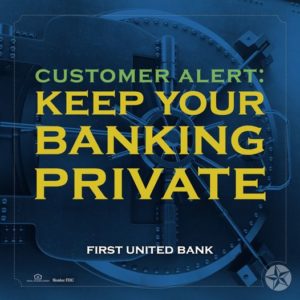 Keep Your Banking Private